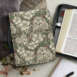 Aloha Hawaiian Camo Flower Pattern Print Leather Bible Cover