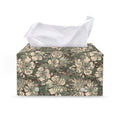 Aloha Hawaiian Camo Flower Pattern Print Leather Tissue Box Cover