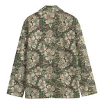 Aloha Hawaiian Camo Flower Pattern Print Men's Blazer