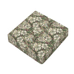 Aloha Hawaiian Camo Flower Pattern Print Outdoor Seat Cushion Cover
