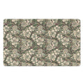Aloha Hawaiian Camo Flower Pattern Print Polyester Doormat