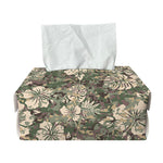 Aloha Hawaiian Camo Flower Pattern Print Rectangle Tissue Box Cover