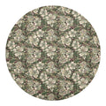 Aloha Hawaiian Camo Flower Pattern Print Round Blanket