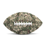 Aloha Hawaiian Camo Flower Pattern Print Rugby Ball