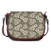 Aloha Hawaiian Camo Flower Pattern Print Saddle Bag