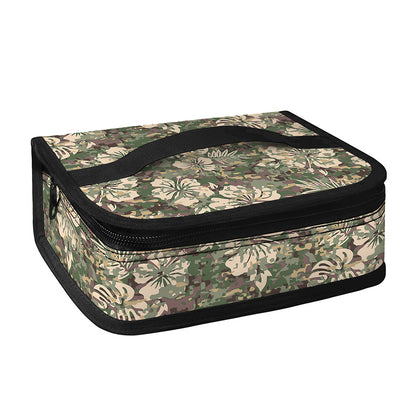 Aloha Hawaiian Camo Flower Pattern Print Small Lunch Bag
