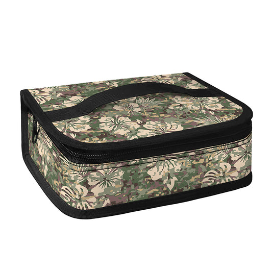 Aloha Hawaiian Camo Flower Pattern Print Small Lunch Bag