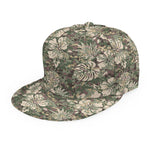 Aloha Hawaiian Camo Flower Pattern Print Snapback Cap