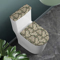 Aloha Hawaiian Camo Flower Pattern Print Toilet Lid And Tank Cover Set