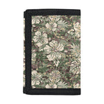 Aloha Hawaiian Camo Flower Pattern Print Trifold Wallet