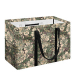 Aloha Hawaiian Camo Flower Pattern Print Utility Tote Bag
