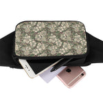 Aloha Hawaiian Camo Flower Pattern Print Waist Bag