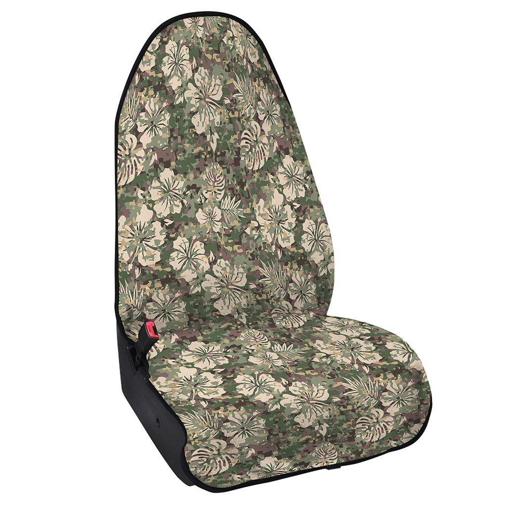 Aloha Hawaiian Camo Flower Pattern Print Waterproof Car Seat Cover