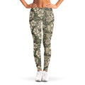 Aloha Hawaiian Camo Flower Pattern Print Women's Leggings