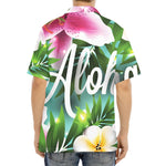 Aloha Hawaiian Flower Print Aloha Shirt