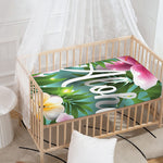 Aloha Hawaiian Flower Print Baby Crib Sheet