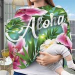 Aloha Hawaiian Flower Print Baby Seat Cover