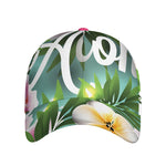 Aloha Hawaiian Flower Print Baseball Cap