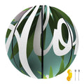 Aloha Hawaiian Flower Print Basketball