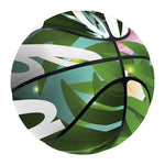 Aloha Hawaiian Flower Print Basketball