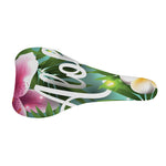 Aloha Hawaiian Flower Print Bicycle Seat Cover
