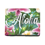 Aloha Hawaiian Flower Print Bifold Wallet
