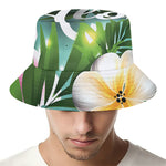 Aloha Hawaiian Flower Print Bucket Hat