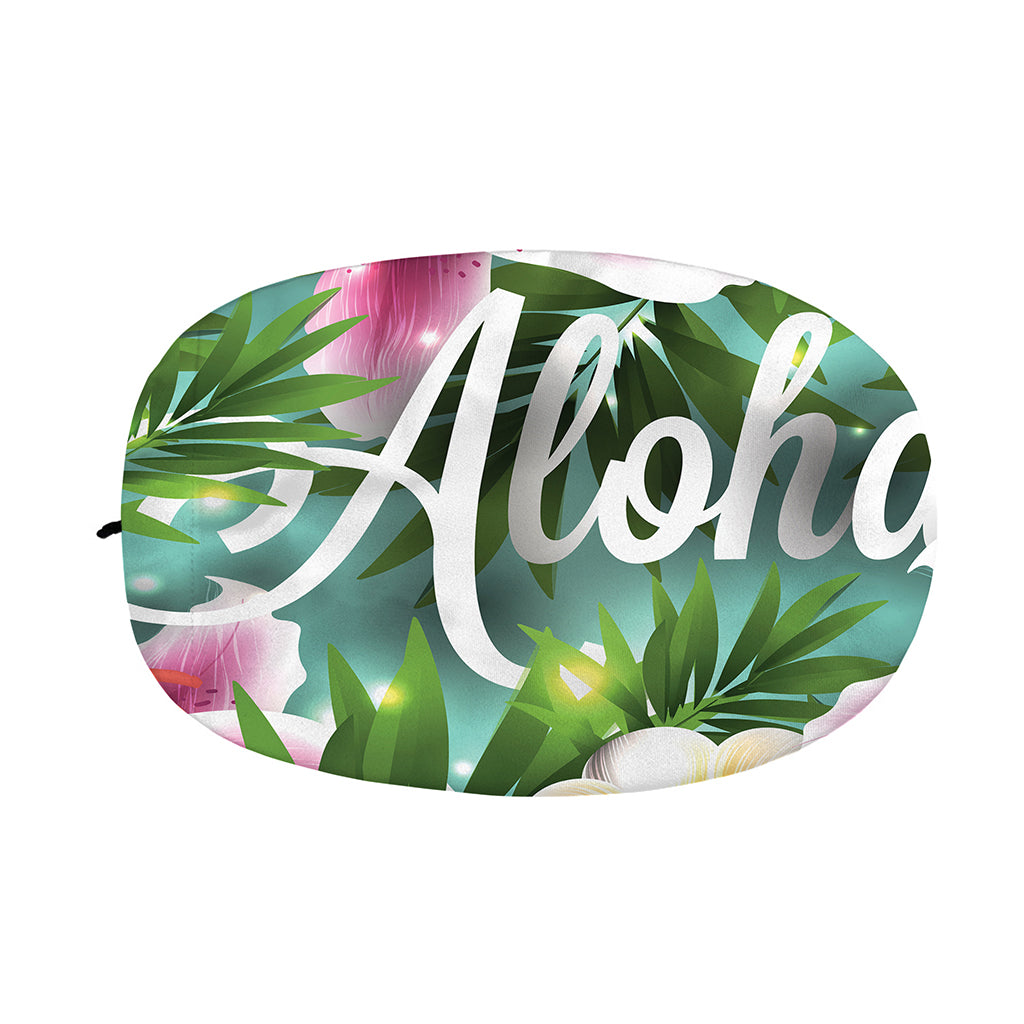 Aloha Hawaiian Flower Print Car Side Mirror Covers
