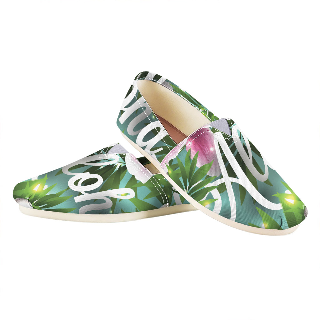 Aloha Hawaiian Flower Print Casual Shoes