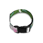 Aloha Hawaiian Flower Print Dog Collar