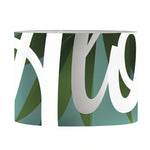 Aloha Hawaiian Flower Print Drum Lamp Shade