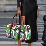 Aloha Hawaiian Flower Print Duffle Bag