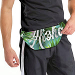 Aloha Hawaiian Flower Print Fanny Pack
