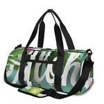 Aloha Hawaiian Flower Print Gym Bag