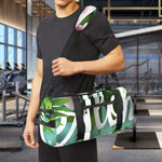 Aloha Hawaiian Flower Print Gym Bag