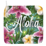 Aloha Hawaiian Flower Print Hand Towel
