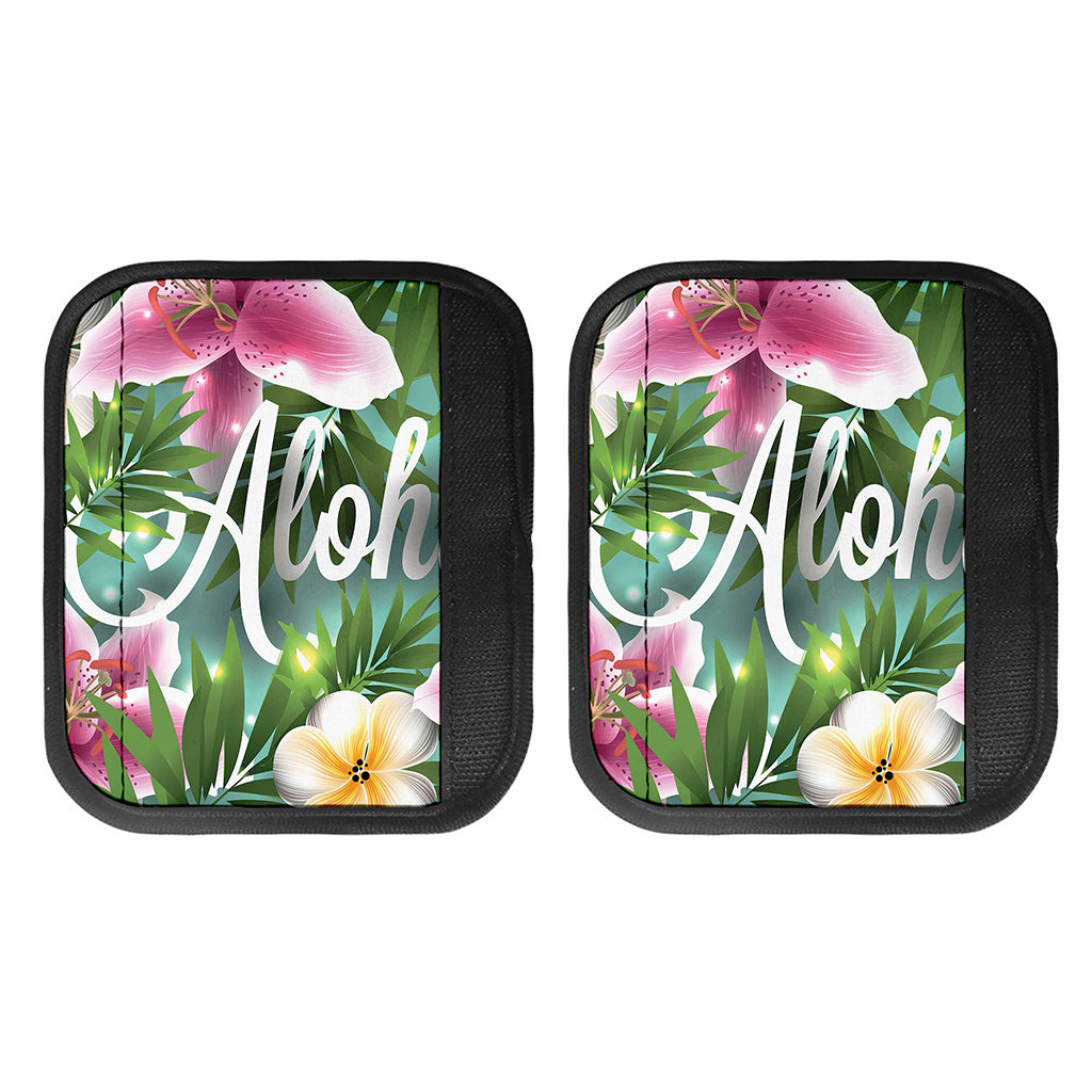 Aloha Hawaiian Flower Print Handle Covers