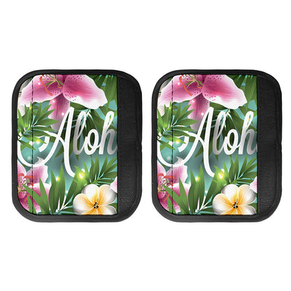 Aloha Hawaiian Flower Print Handle Covers