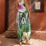 Aloha Hawaiian Flower Print Harem Pants