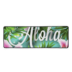 Aloha Hawaiian Flower Print Long Kitchen Mat