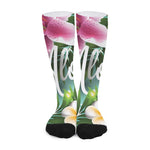 Aloha Hawaiian Flower Print Long Socks