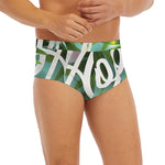 Aloha Hawaiian Flower Print Men's Briefs