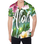 Aloha Hawaiian Flower Print Men's Shirt