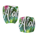 Aloha Hawaiian Flower Print Office Chair Cover