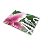Aloha Hawaiian Flower Print Pet Cooling Mat Cover