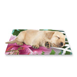 Aloha Hawaiian Flower Print Pet Cooling Mat Cover