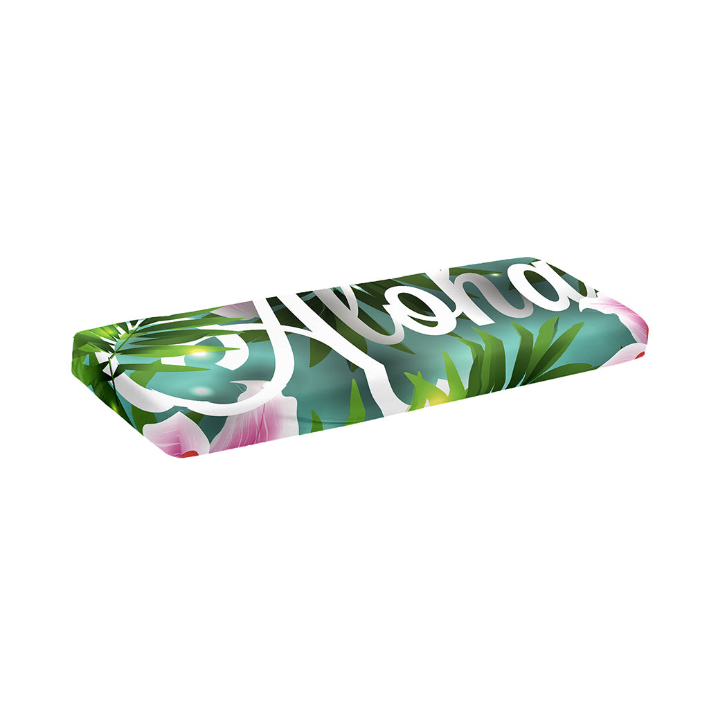 Aloha Hawaiian Flower Print Piano Keyboard Cover