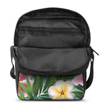 Aloha Hawaiian Flower Print Rectangular Crossbody Bag
