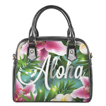 Aloha Hawaiian Flower Print Shoulder Handbag