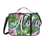 Aloha Hawaiian Flower Print Shoulder Strap Bible Bag